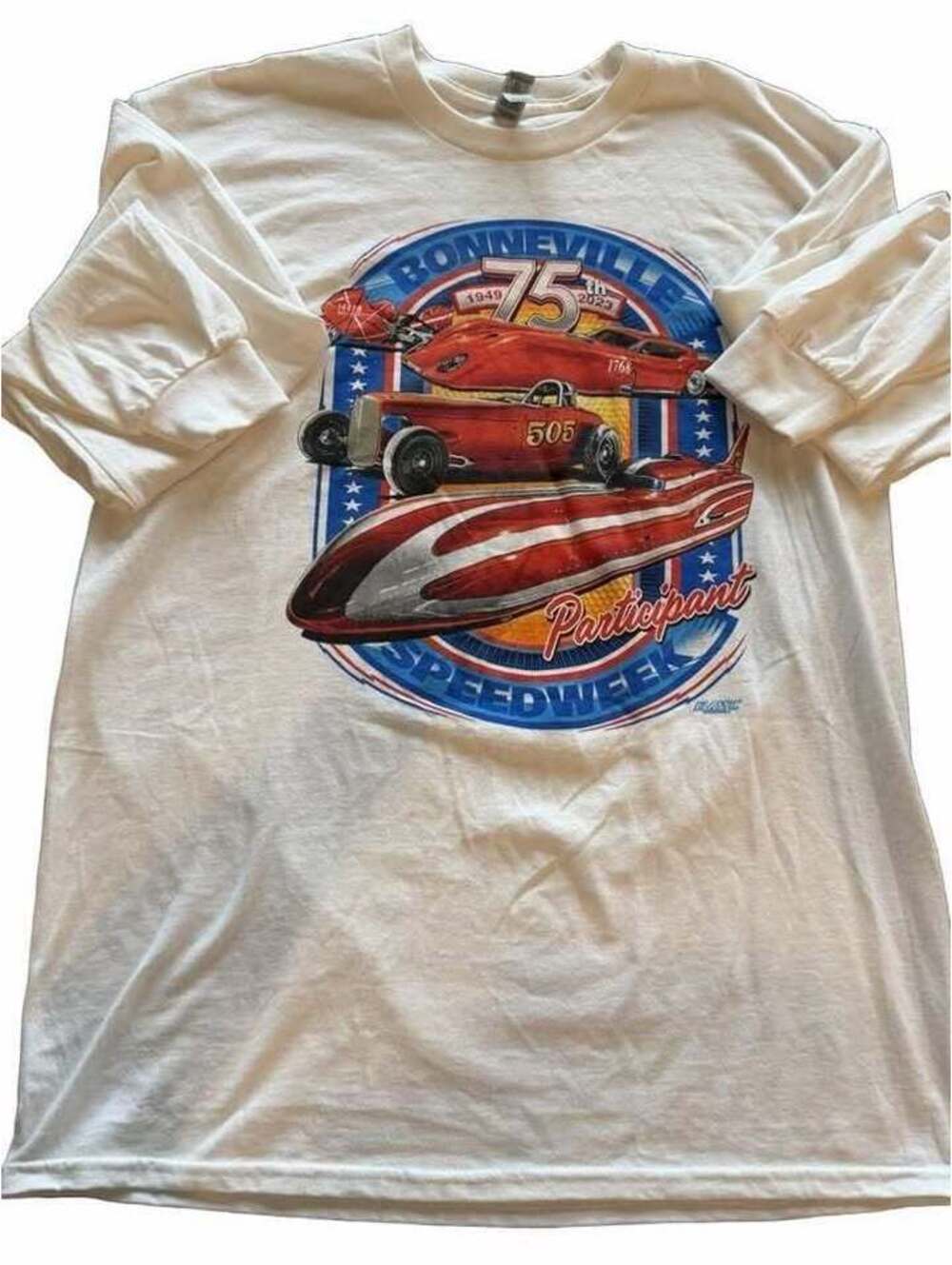 Large Bonneville Speedweek Participant 2023 Long Sleeve Shirt